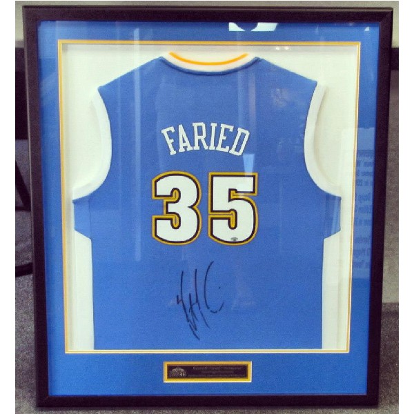 Kenneth Faried Autographed Jersey 12