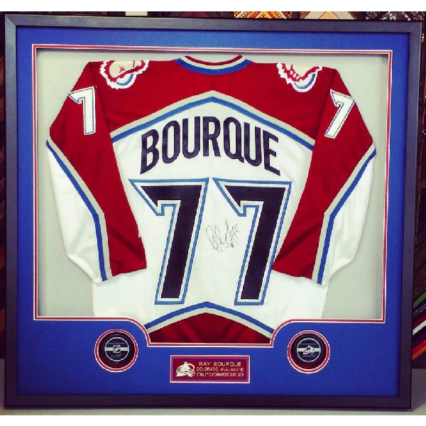 Colorado Avalanche Autographed Ray Bourque Jersey