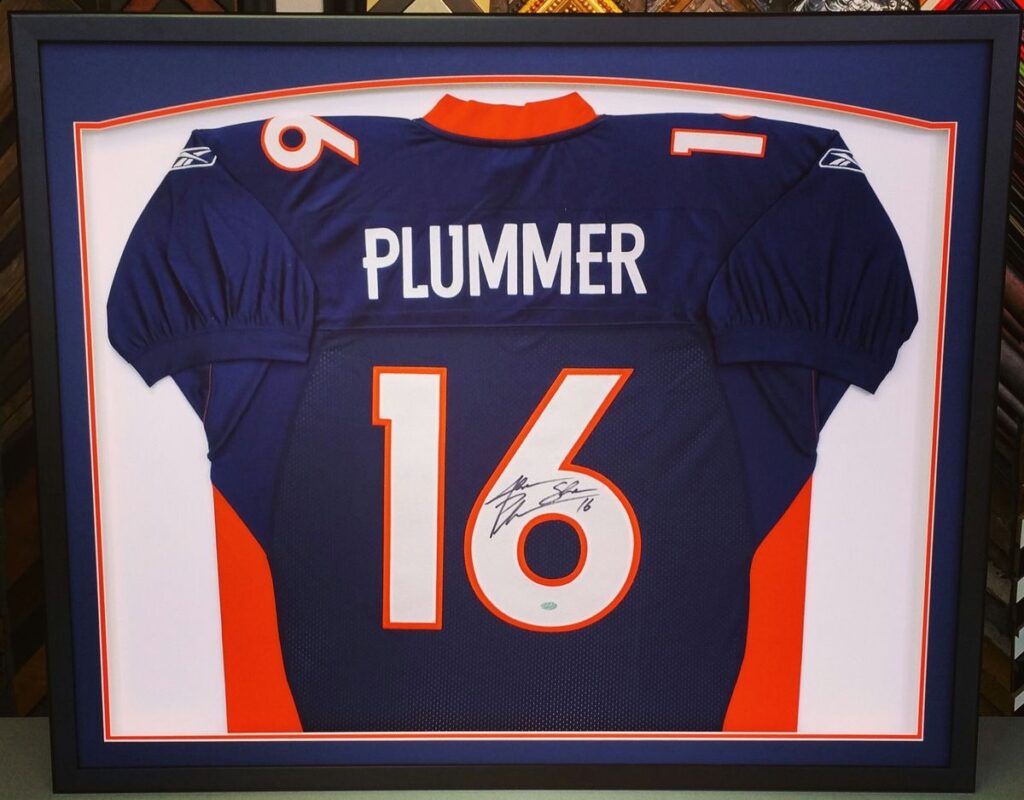 Sports Jersey Frames Denver Broncos | Jake Plummer 