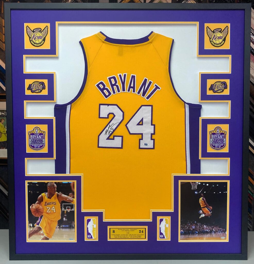 Kobe Bryant Jersey Framing  5280 Custom Framing – 5280 Custom Framing