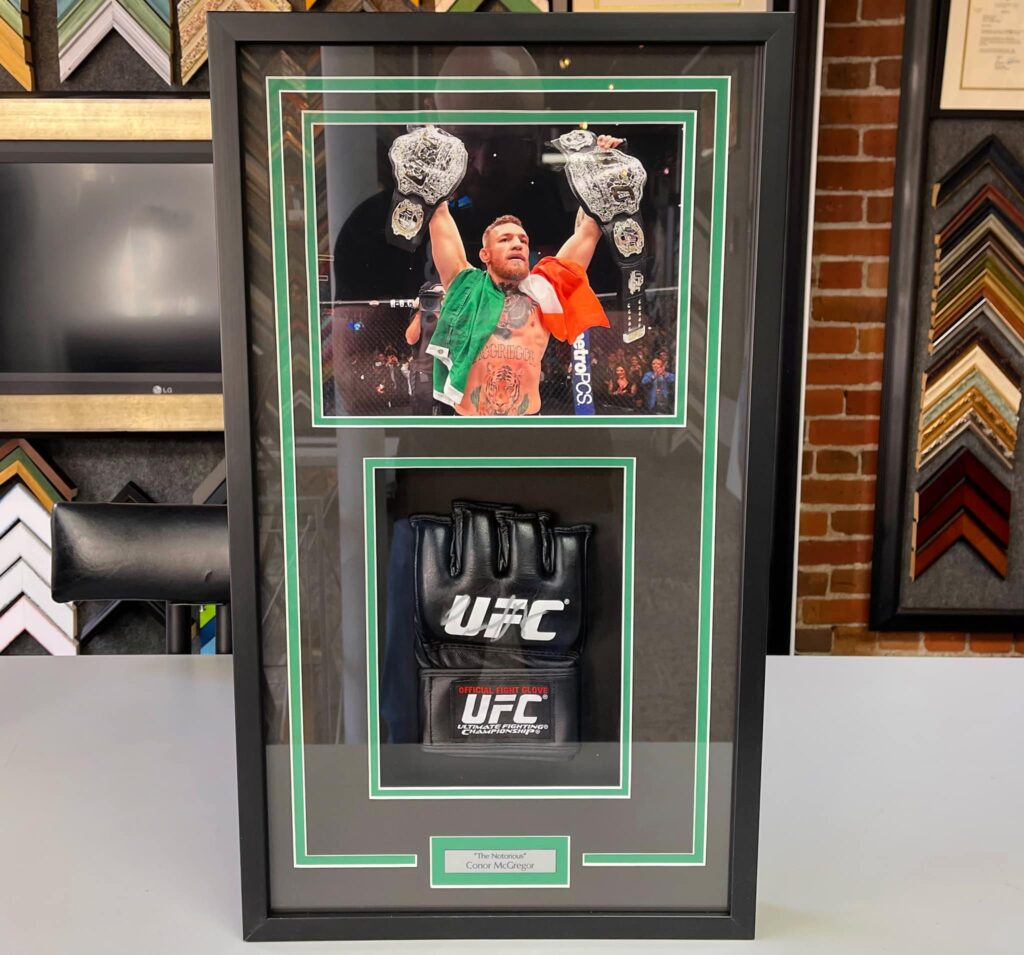 Conor McGregor Signed Mounted Photo Display 
