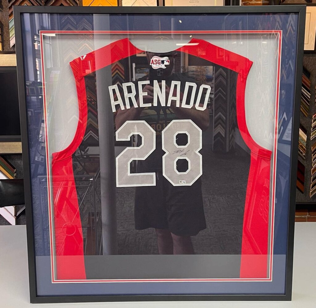 How to Professionally Frame a Basketball Jersey in a Sports Display Case 