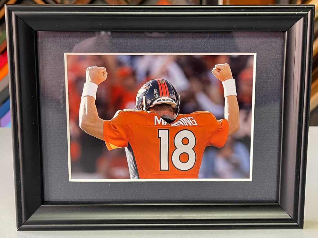 Custom Framed Peyton Manning Broncos Jersey – 5280 Custom Framing