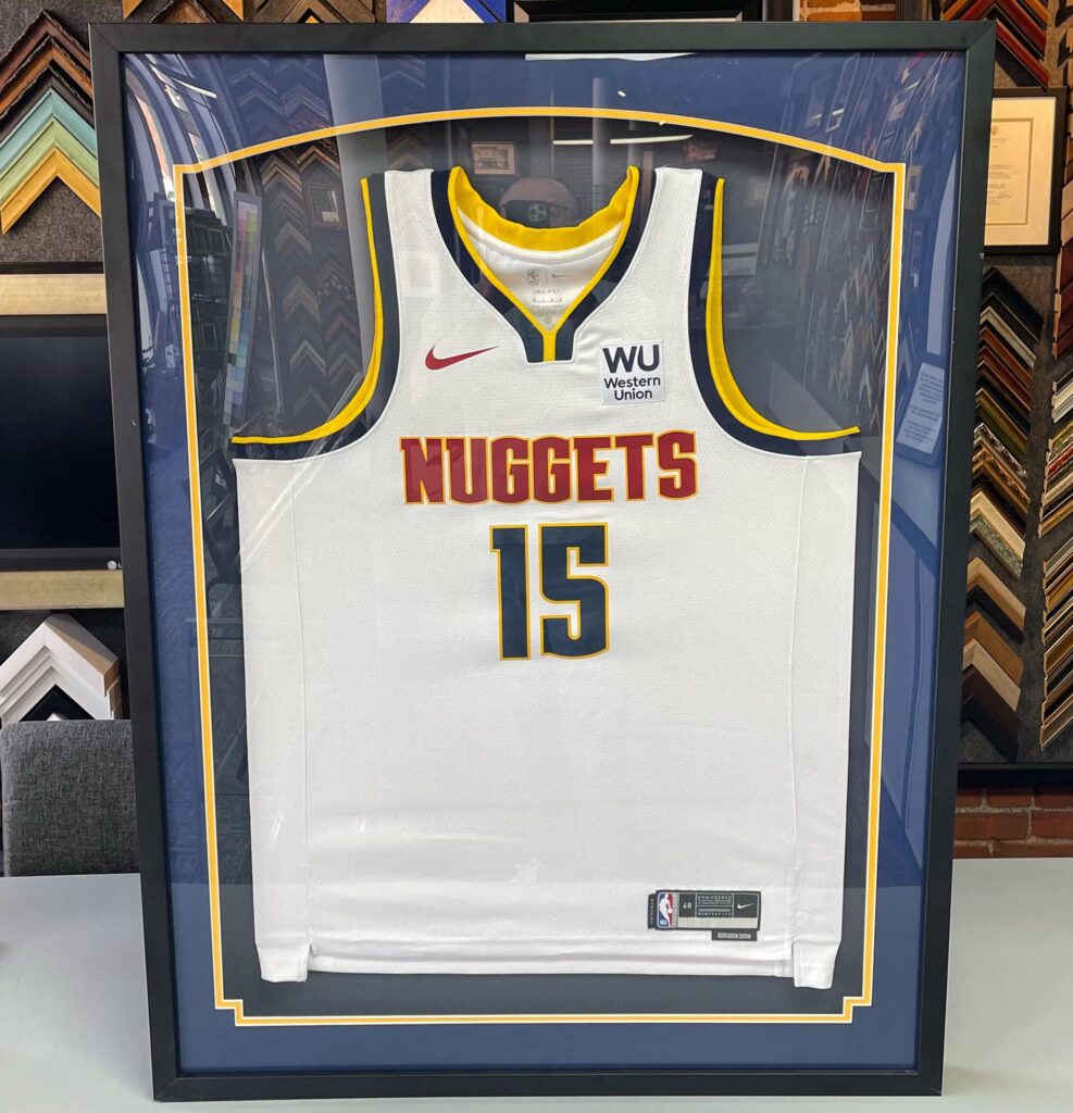 Custom Picture Framing | Denver Nuggets