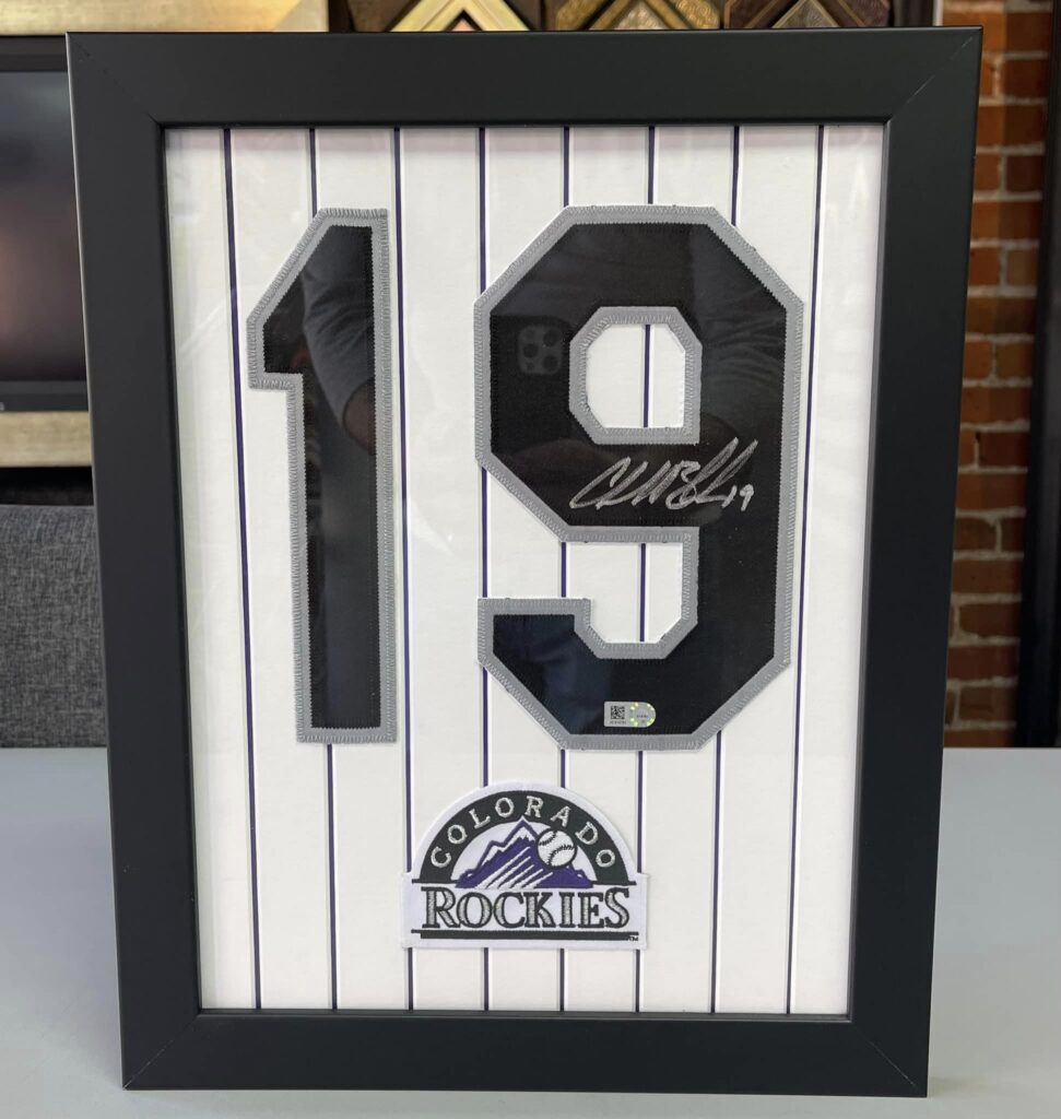 Sports Memorabilia Framing | 5280 Custom Framing