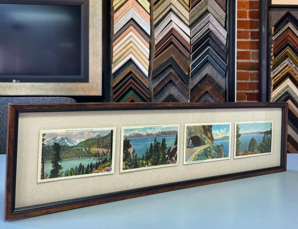 Custom Framed Lake Tahoe Prints 