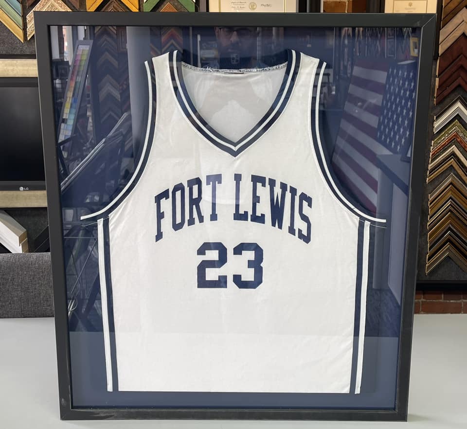 Custom Framed Fort Lewis College Jerseys