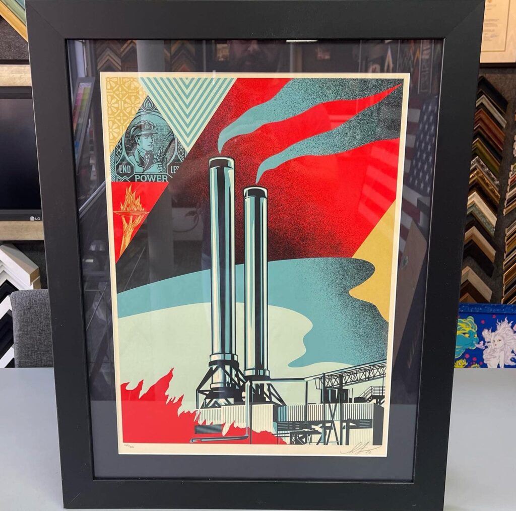 Factory Stacks - Endless Power (2022) by Shepard Fairey