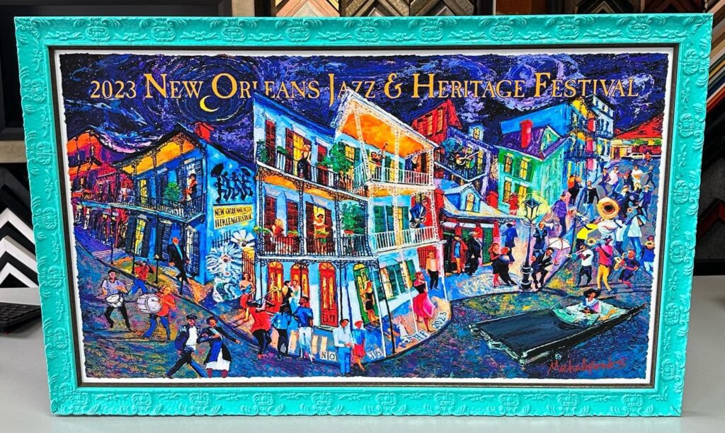 Denver's Creative Custom Picture Framers | New Orleans Jazz & Heritage Festival