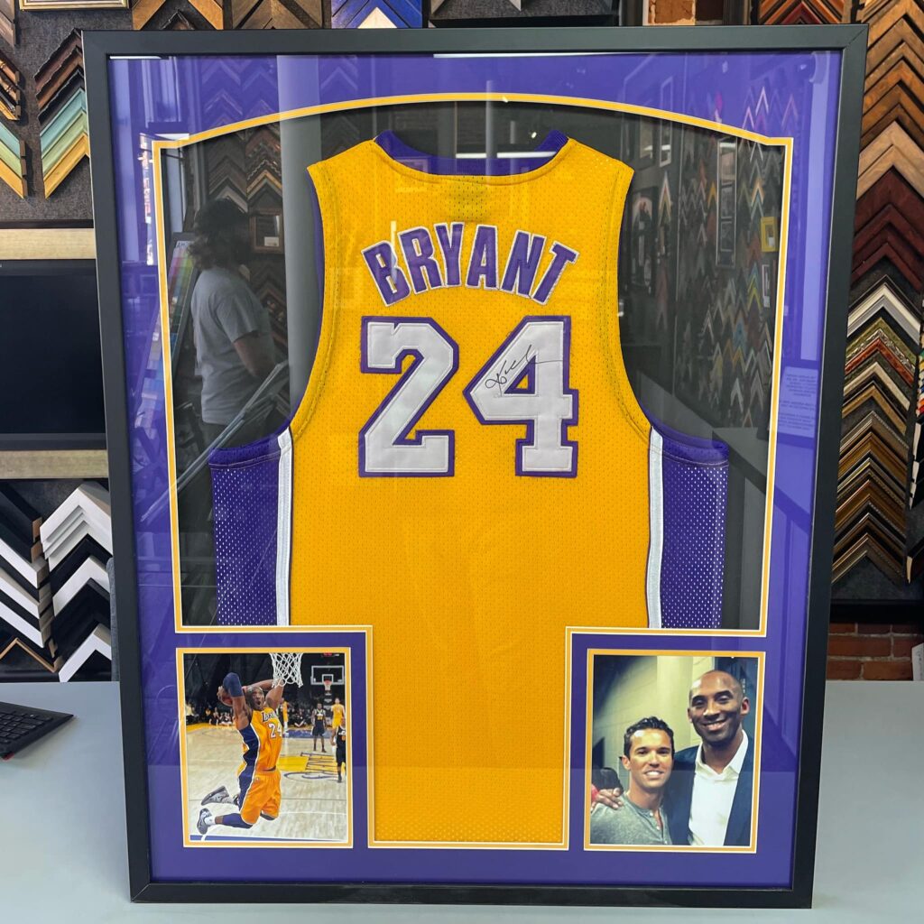 Kobe Bryant Jersey Framing  5280 Custom Framing – 5280 Custom Framing