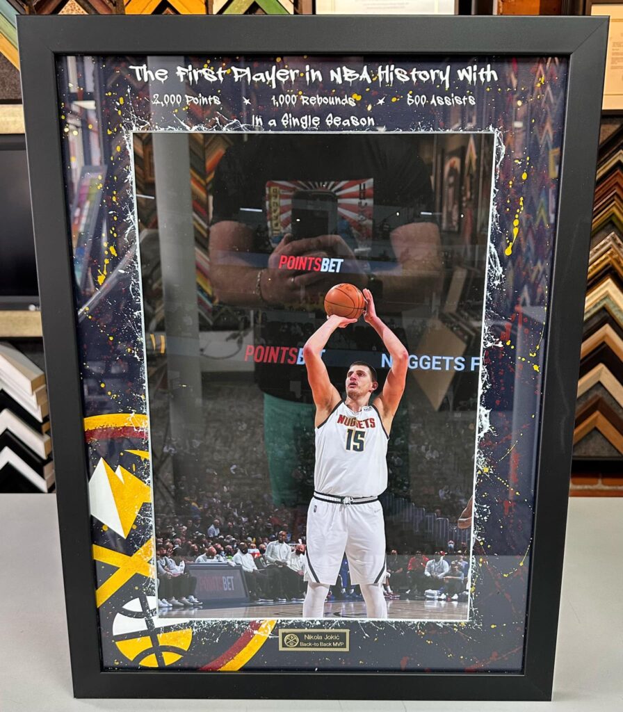 Sports Memorabilia Framing | Go Nuggets!