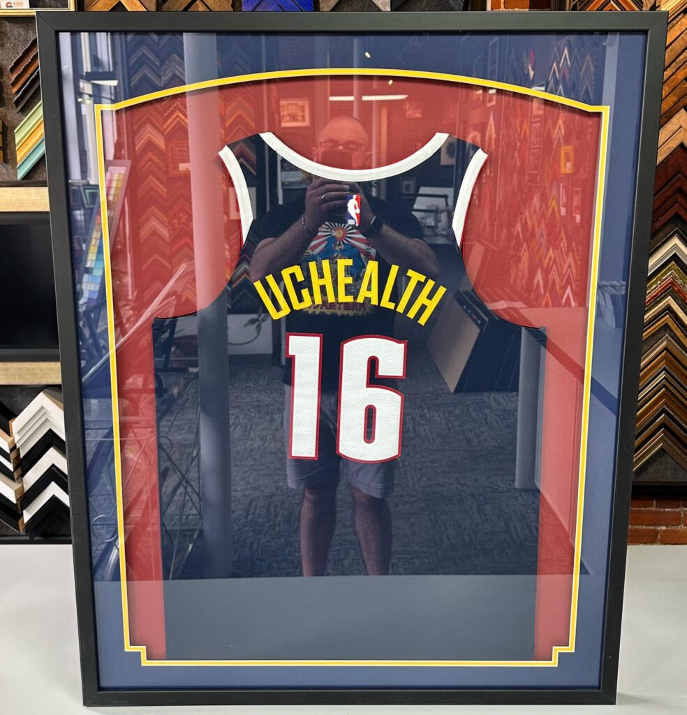 Denver Nuggets Sports Jersey Framing | UCHealth