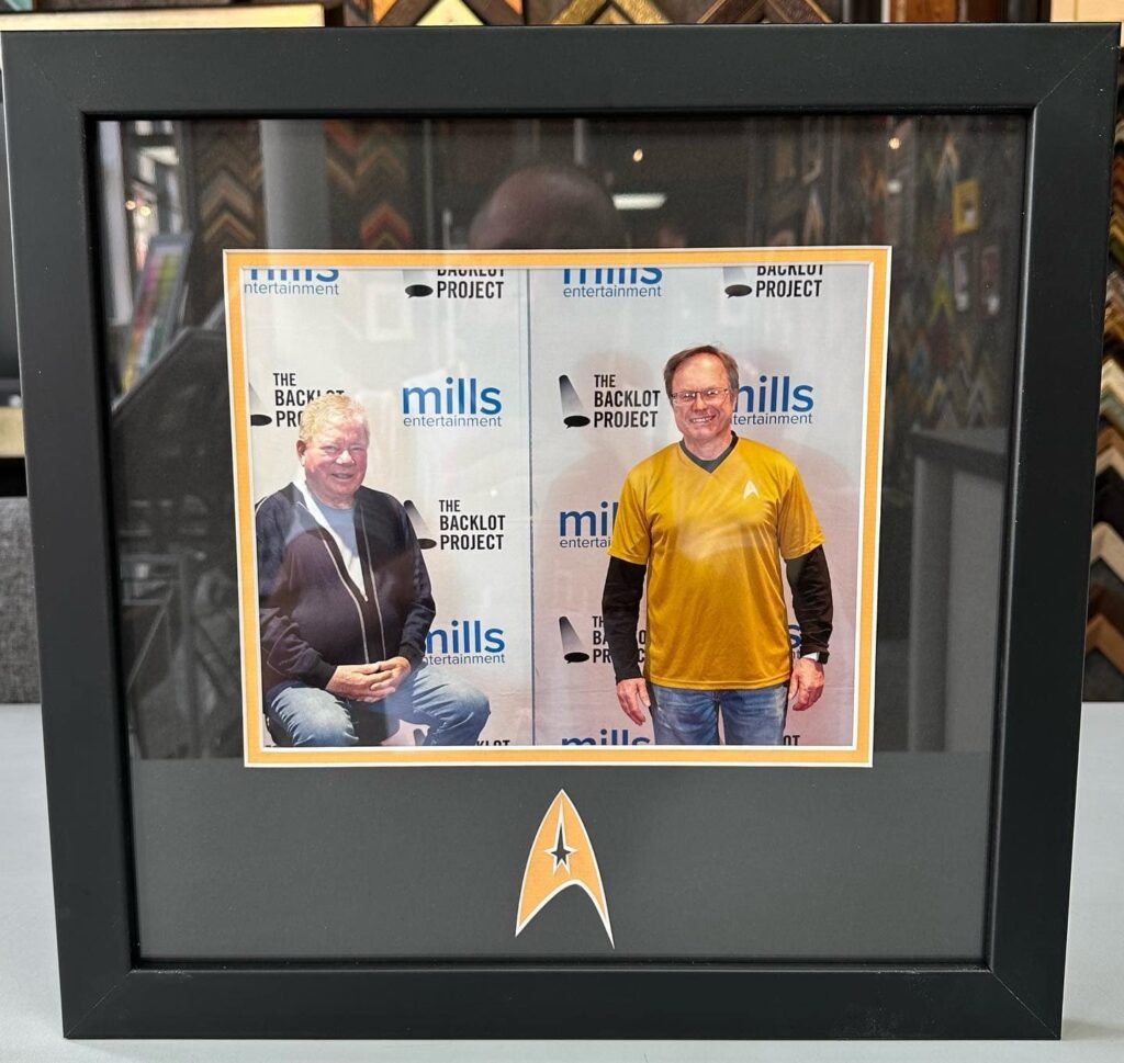 Custom Framed Father's Day Gifts | Star Trek Custom Frame