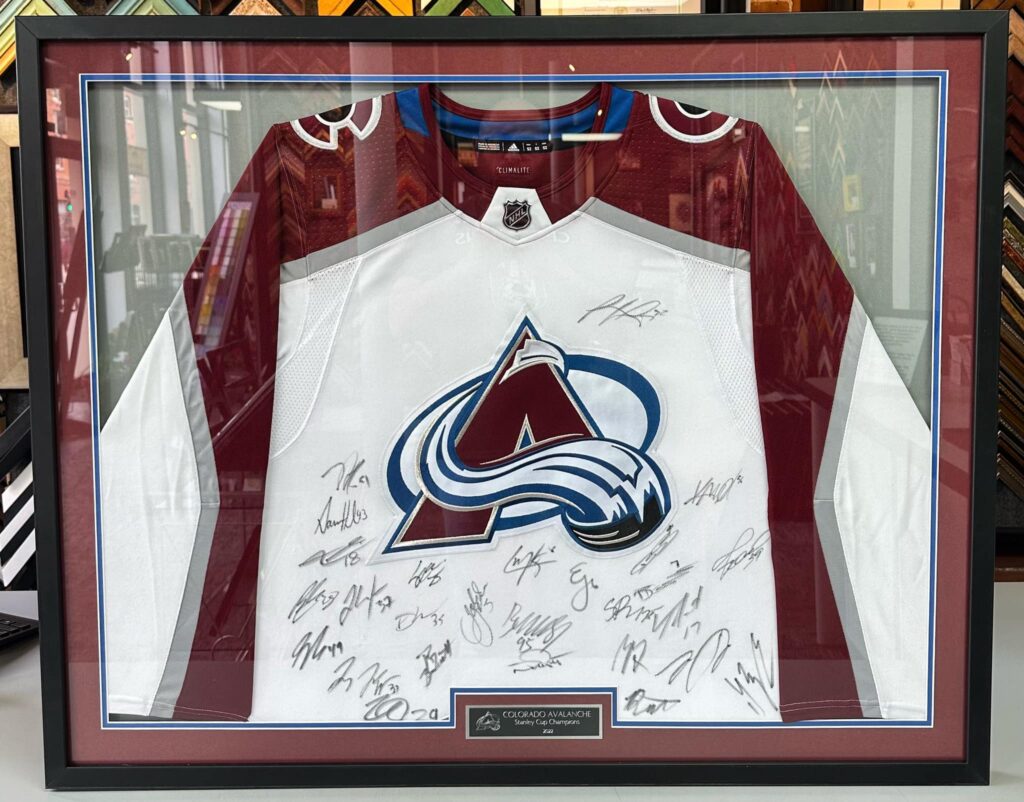 Father's Day Gifts | Custom Framed Jerseys | Avalanche