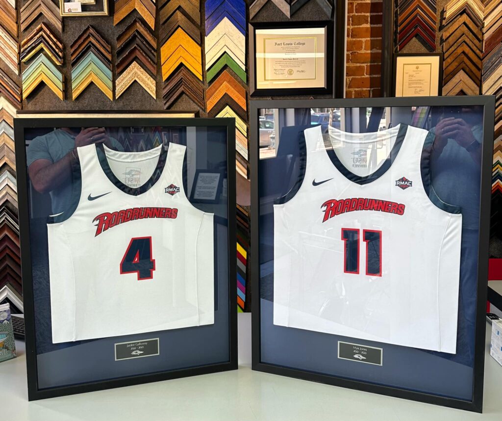 MSU Denver Custom Framed Jerseys 