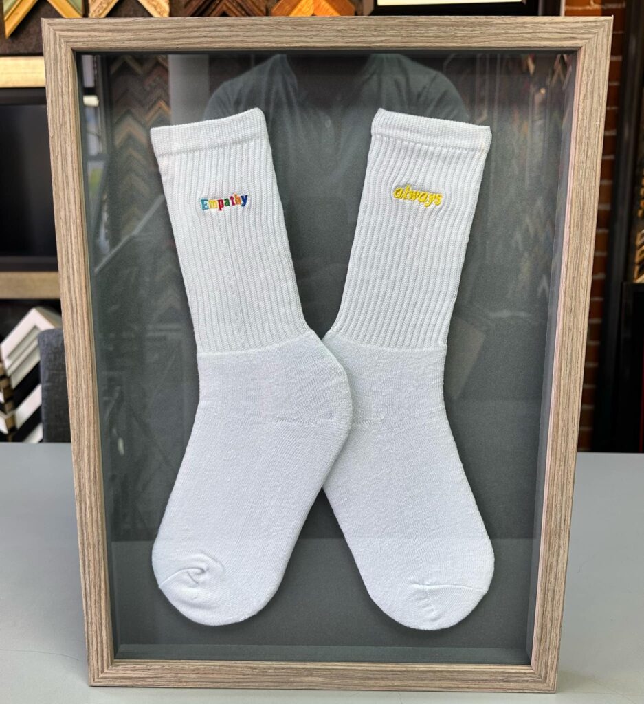 Custom Framed Socks 