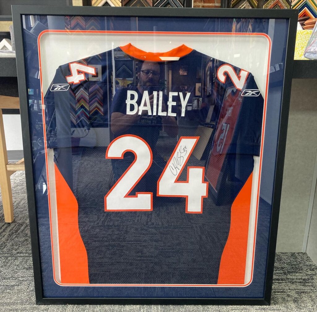 Denver Broncos Custom Framed Jerseys  Champ Bailey