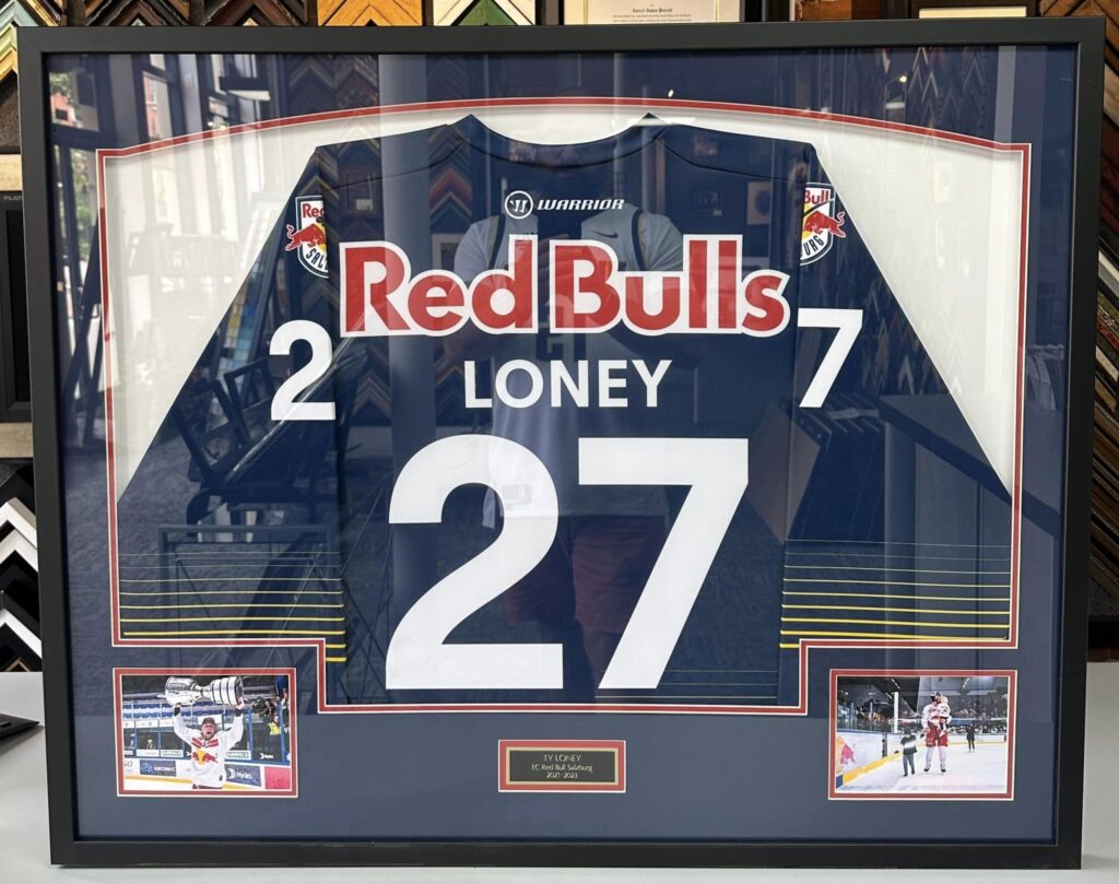 Denver's Professional Sports Jersey Framers | Ty Loney 