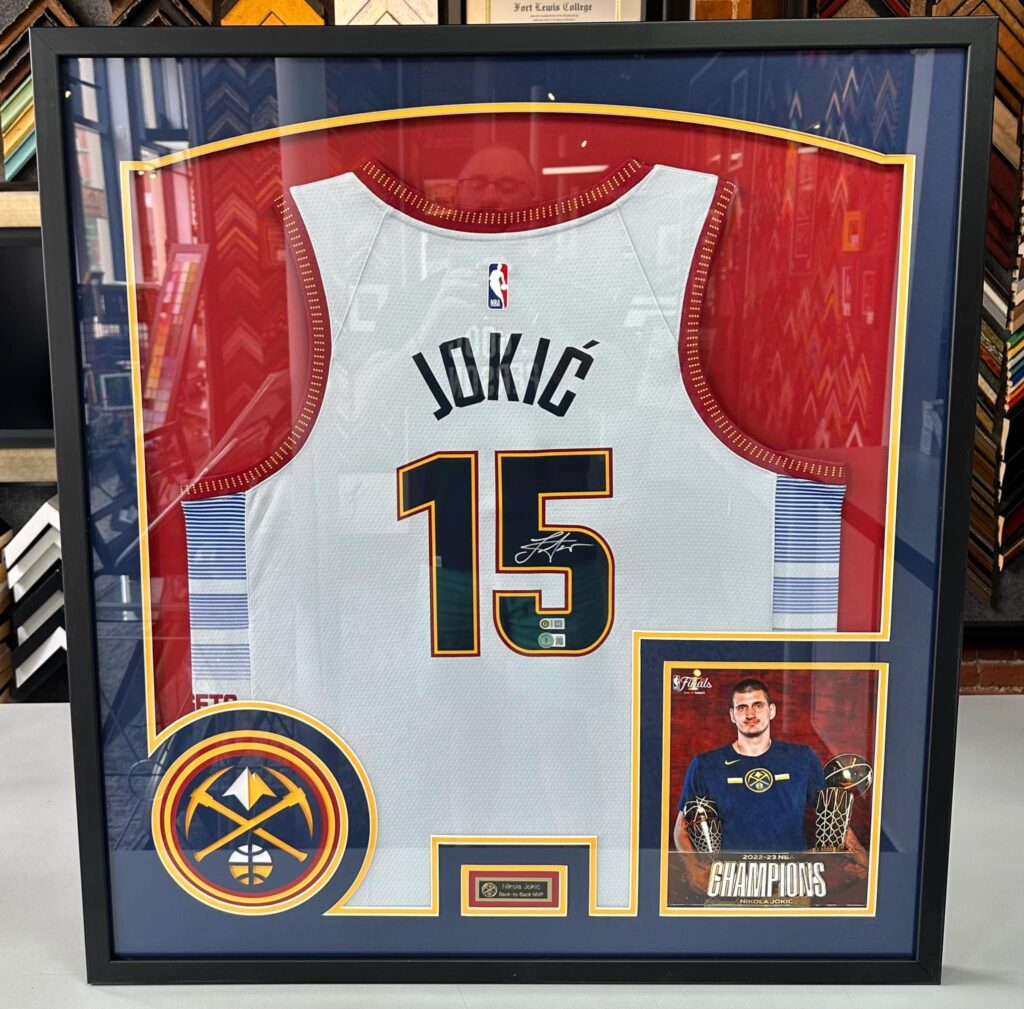 Custom Framed Nikola Jokić Jerseys Sold Here! | 5280 Custom Framing