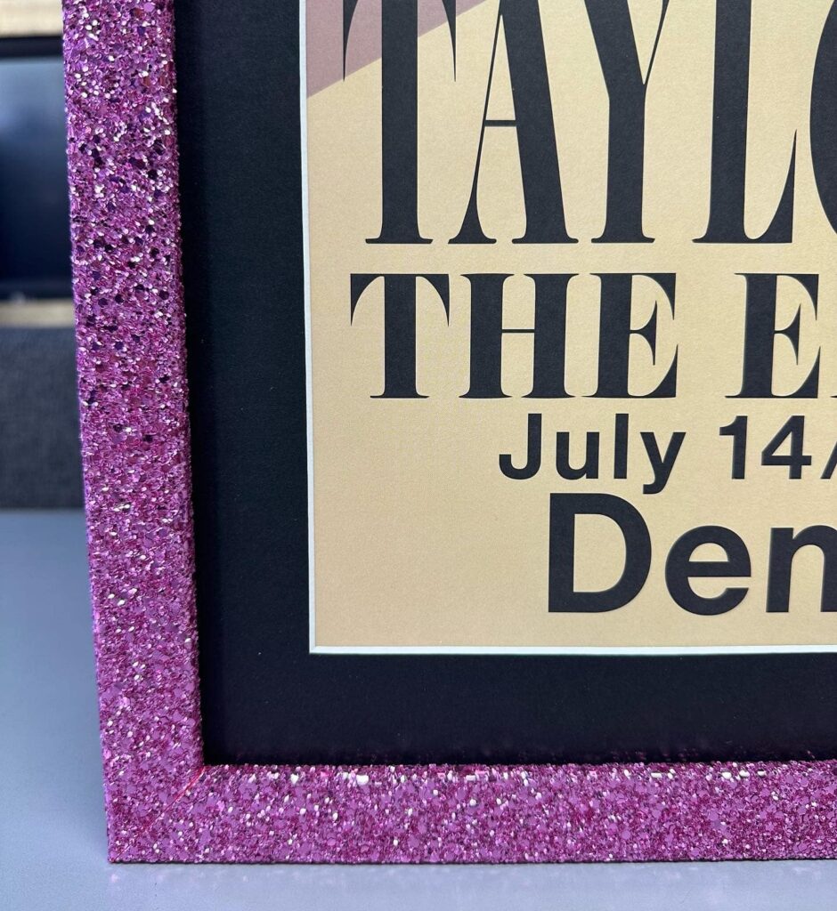 Custom Framed Taylor Swift Eras Tour Print | 5280 Custom Framing 
