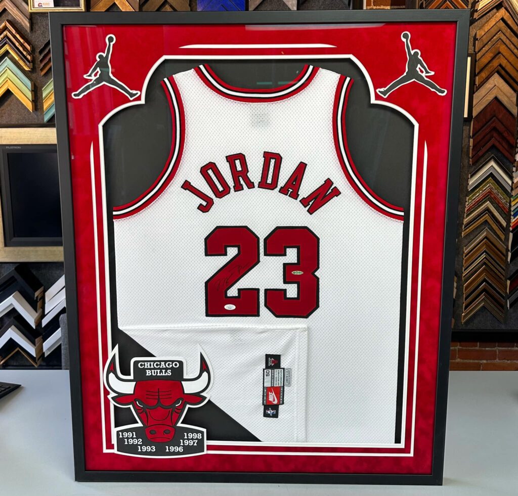Colorado's Premier Jersey Framer | 5280 Custom Framing | Michael Jordan