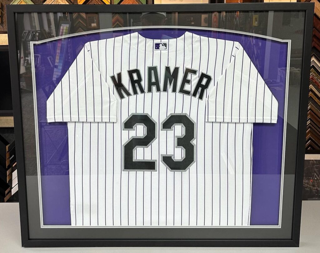 Denver's Top Choice for Jersey Framing 