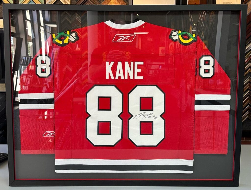 Patrick Kane Chicago Blackhawks Framed Jersey
