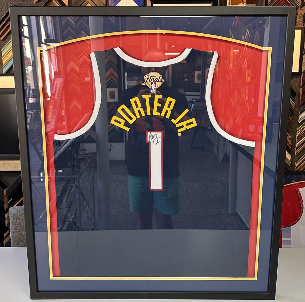 Denver Nuggets Jersey Framing | Michael Porter Jr.
