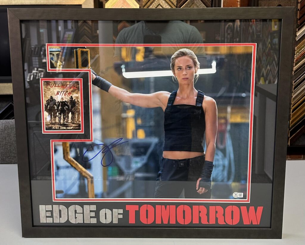 Emily Blunt 'Edge of Tomorrow' Framed Photo