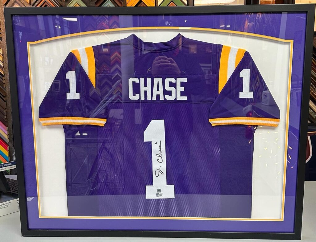 Ja'Marr Chase Framed Jerseys