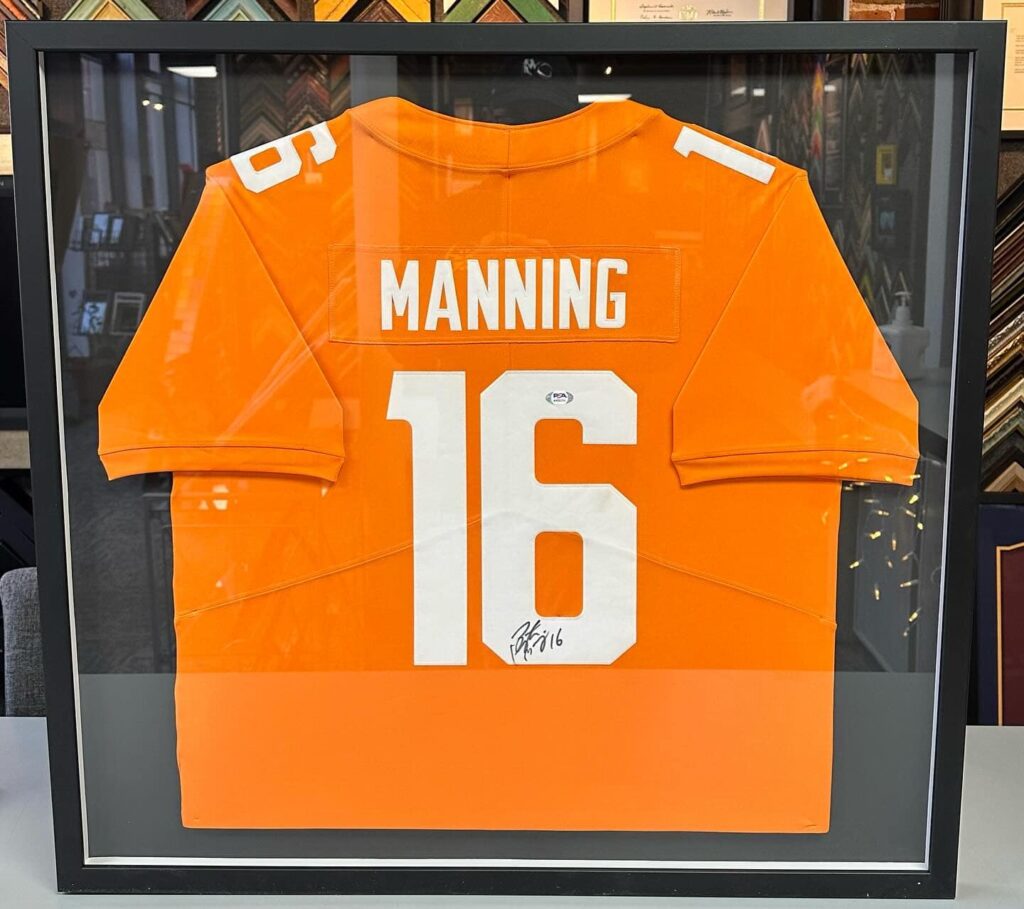 Sports Jersey Framing Denver | Peyton Manning