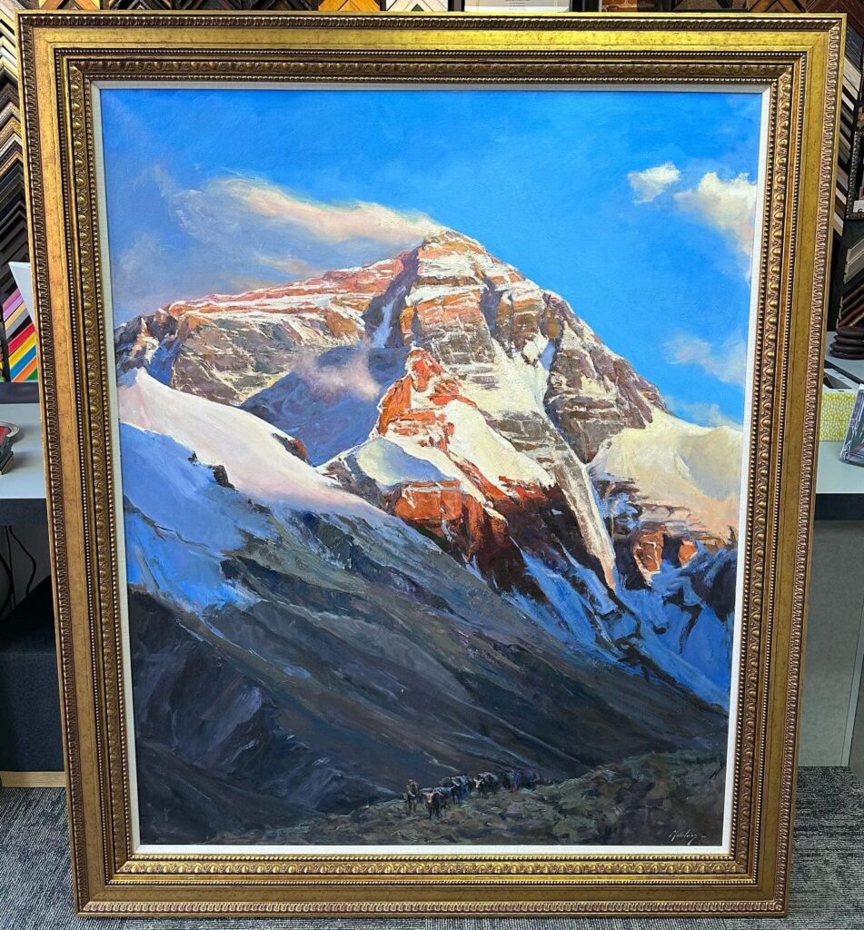 Stacked Picture Frames | Mount Everest