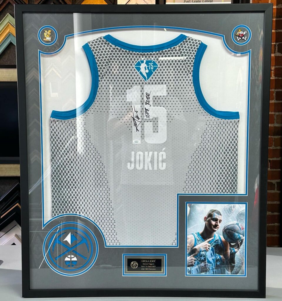 Custom Framed Nikola Jokić All Star Jersey