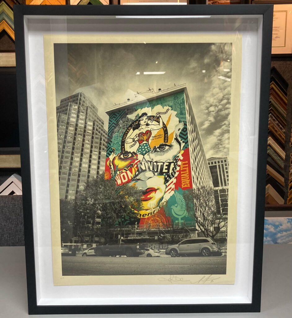 ‘The Beauty of Liberty and Equality’ print by Sandra Chevrier