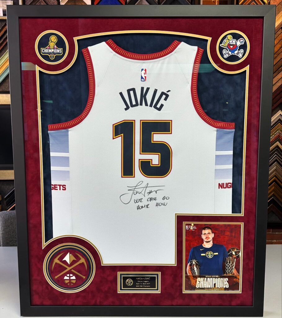 Nikola Jokic Framed Nuggets Jersey | We Can Go Home Now 