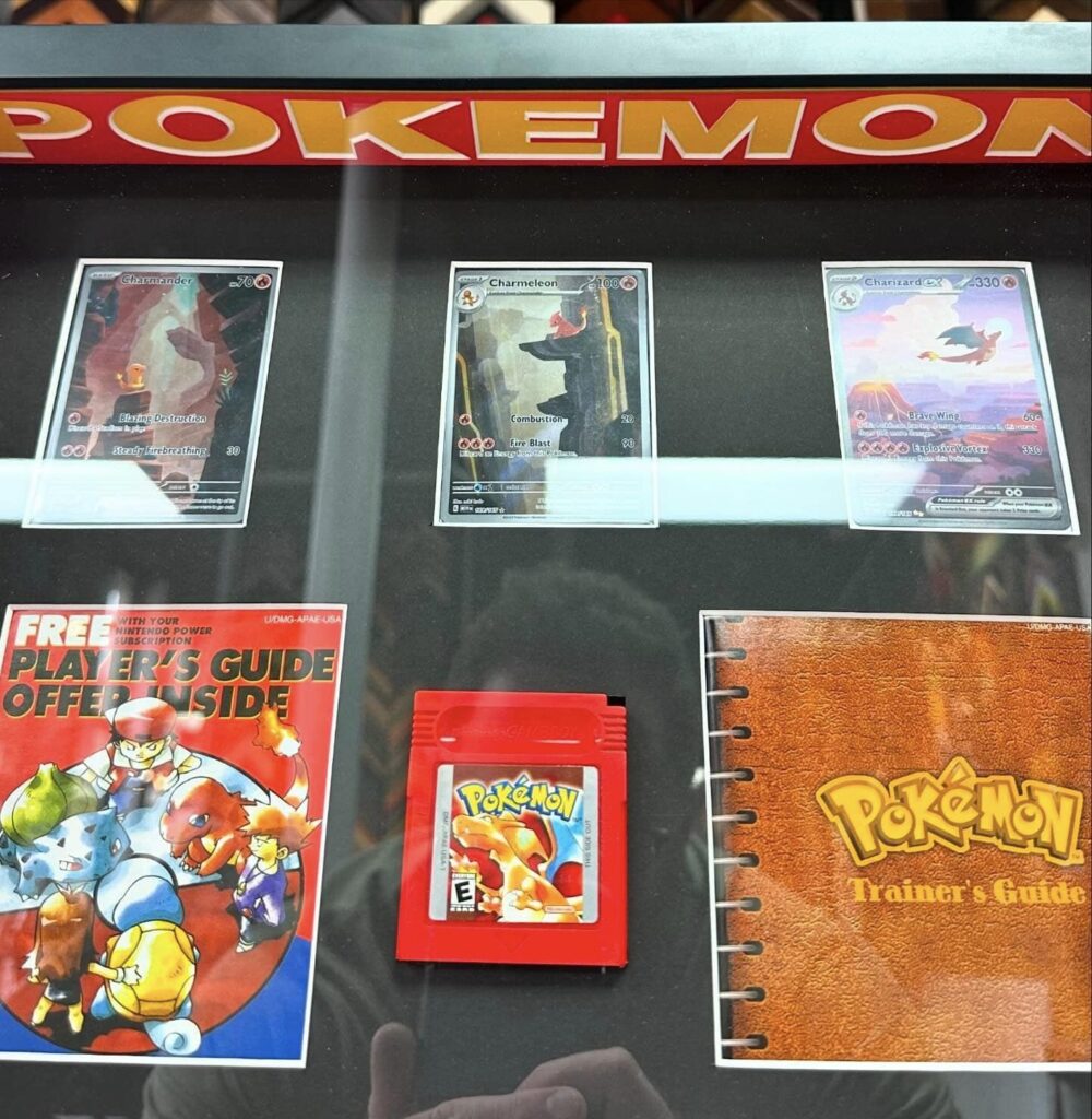 Pokemon Game Boy Shadowbox Frame