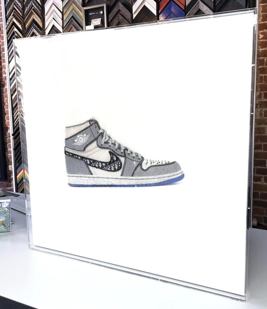 Custom Acrylix Boxes | Air Jordan 1