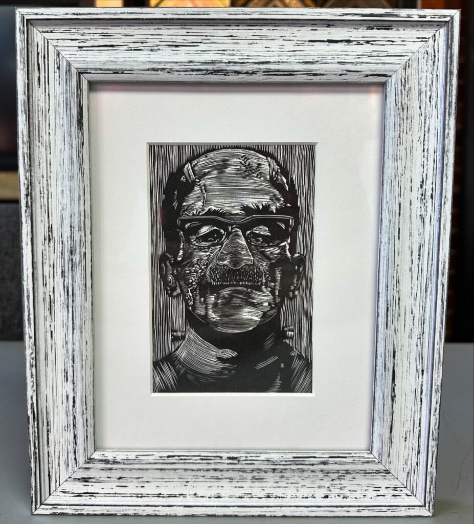 Custom Framed Frankenstein Print