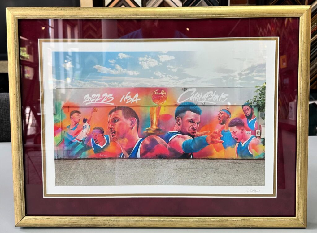 Framed Nuggets Mural Print by Detour