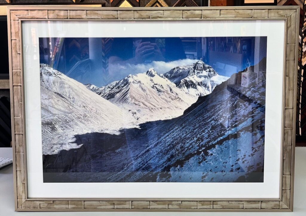 Custom Framed Mount Everest Photograph