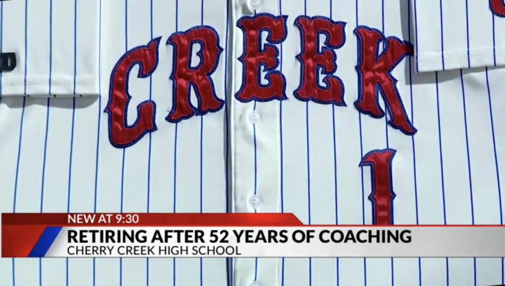 Cherry Creek Baseball Coach Marc Johnson 