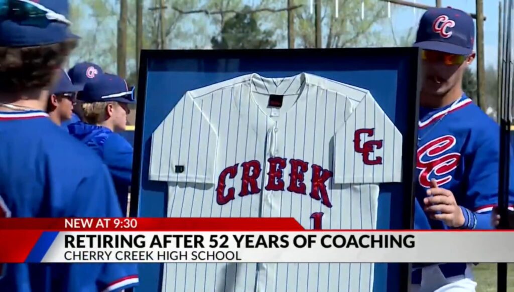 Cherry Creek Baseball Coach Marc Johnson 