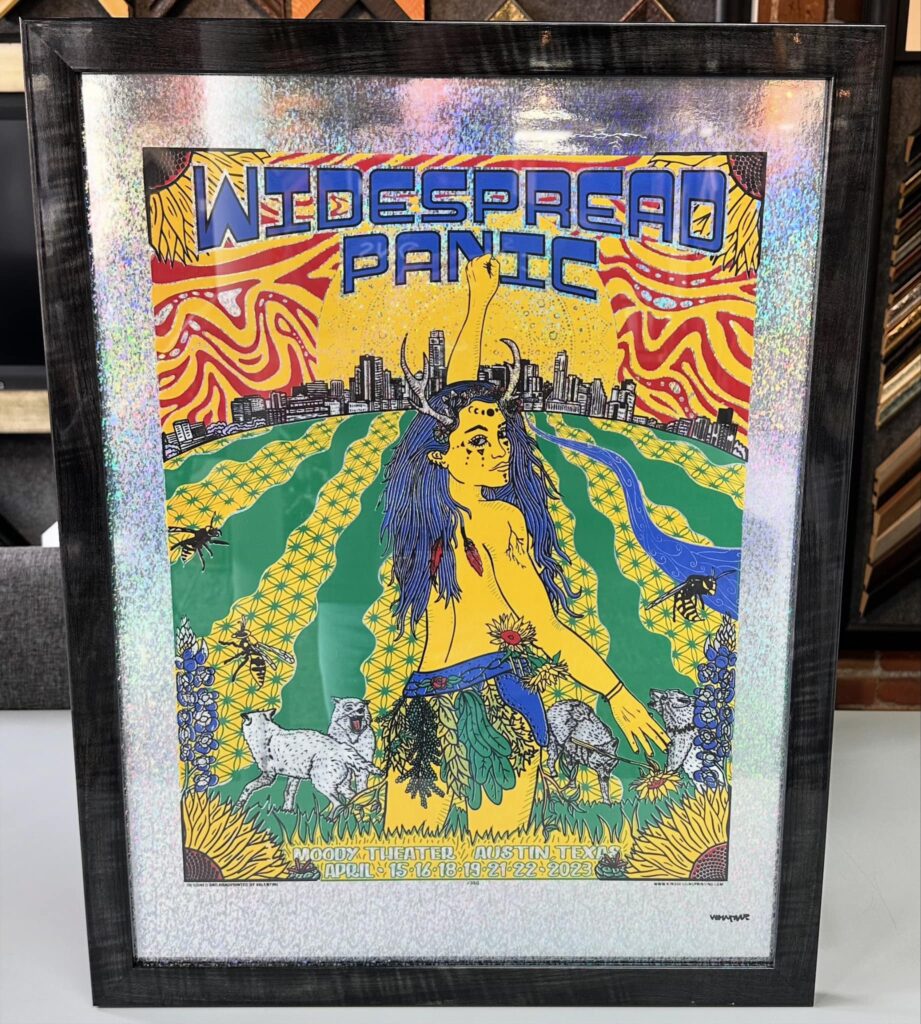 Widespread Panic Concert Poster Framing 