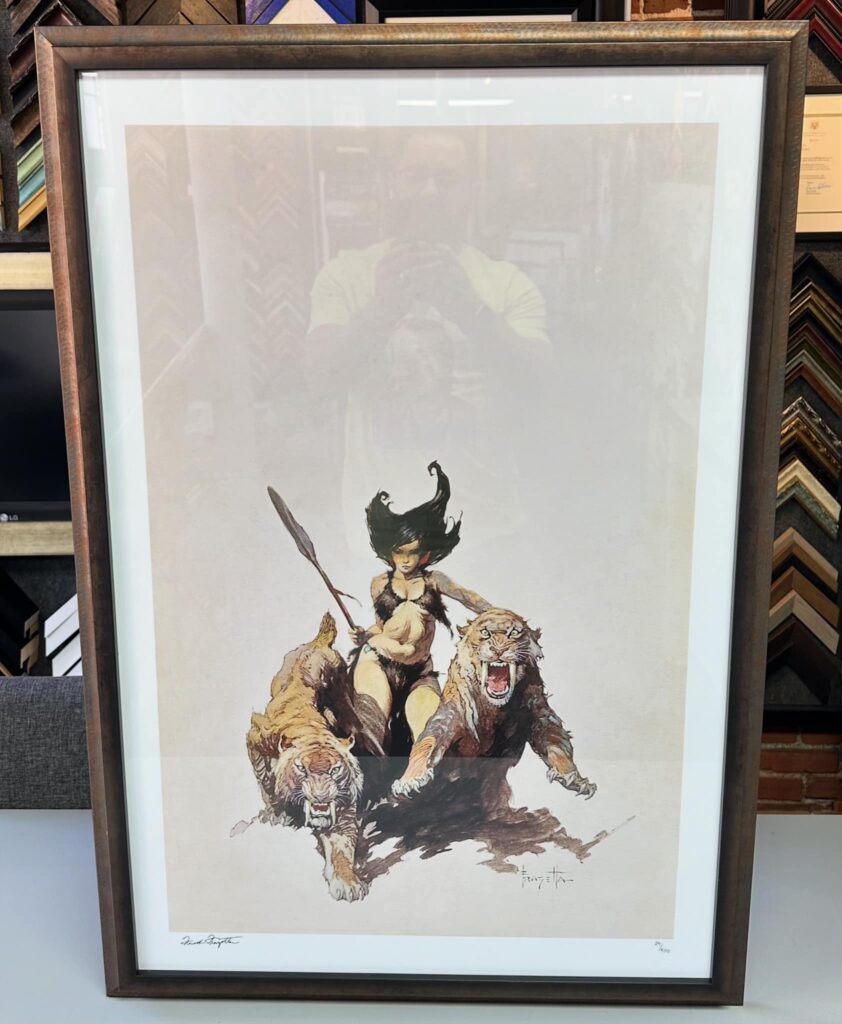 'The Huntress' by Frank Frazetta 