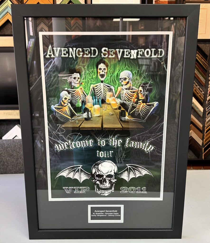 Avenged Sevenfold Custom Framed Poster