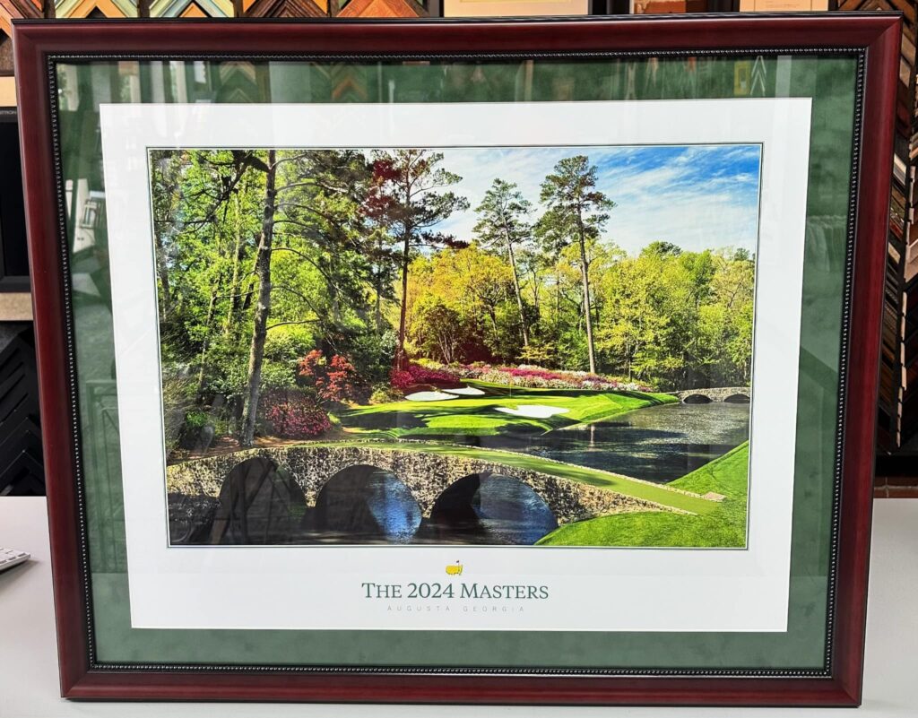 The Masters Tournament Custom Framed Print