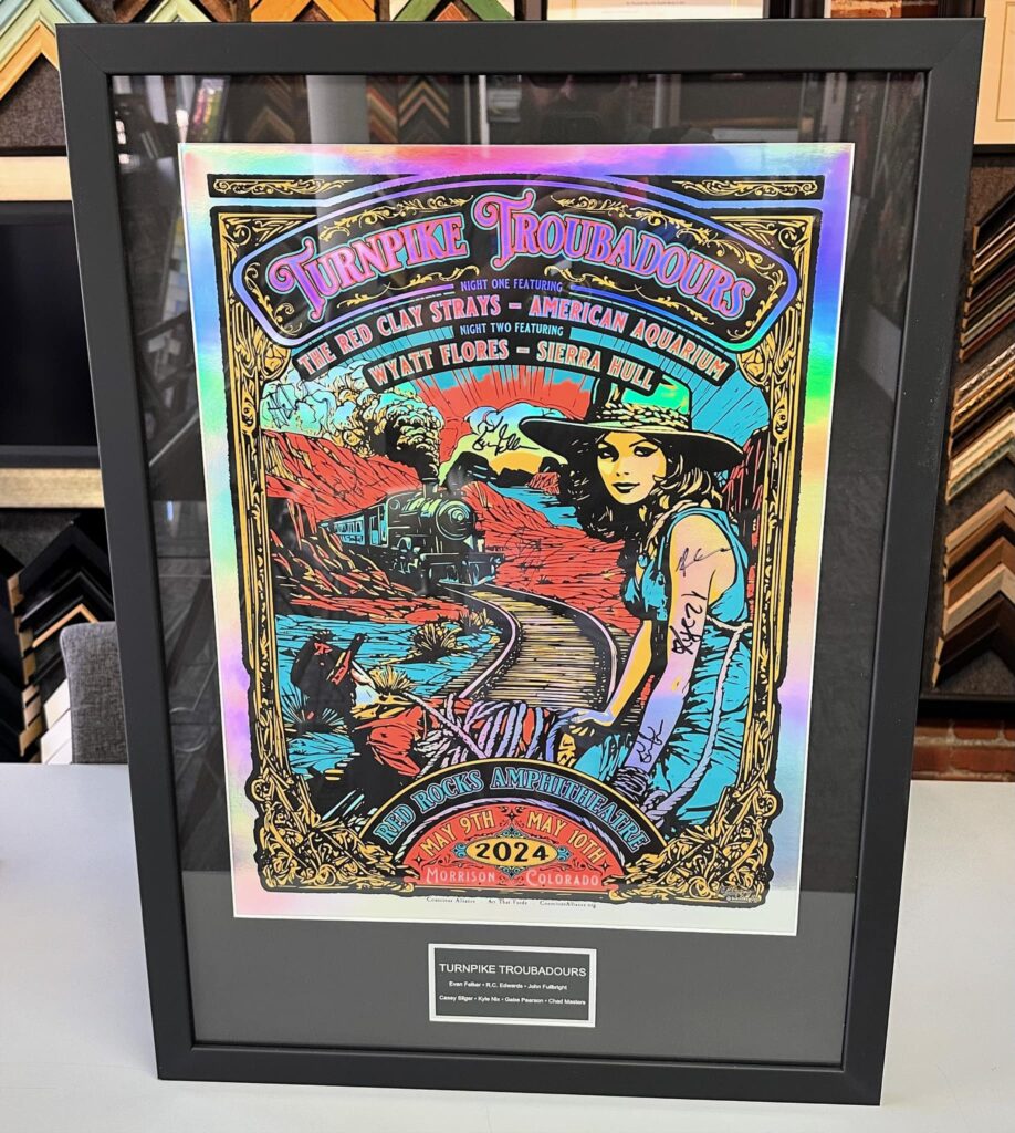 Turnpike Troubadours Custom Framed Print