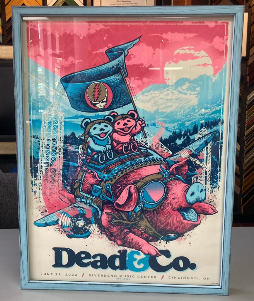 Dead & Company Custom Framed Poster 