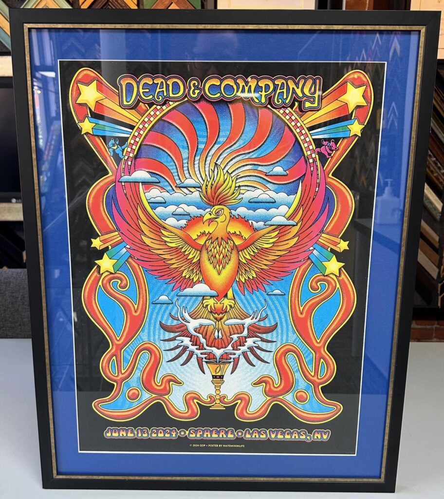 Custom Framed Dead & Company Sphere Print