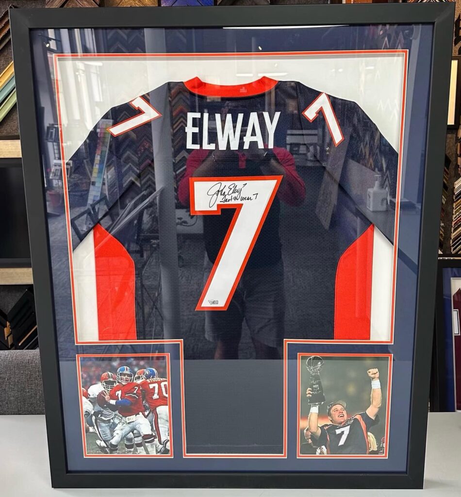 Denver Broncos Jersey Framing | John Elway